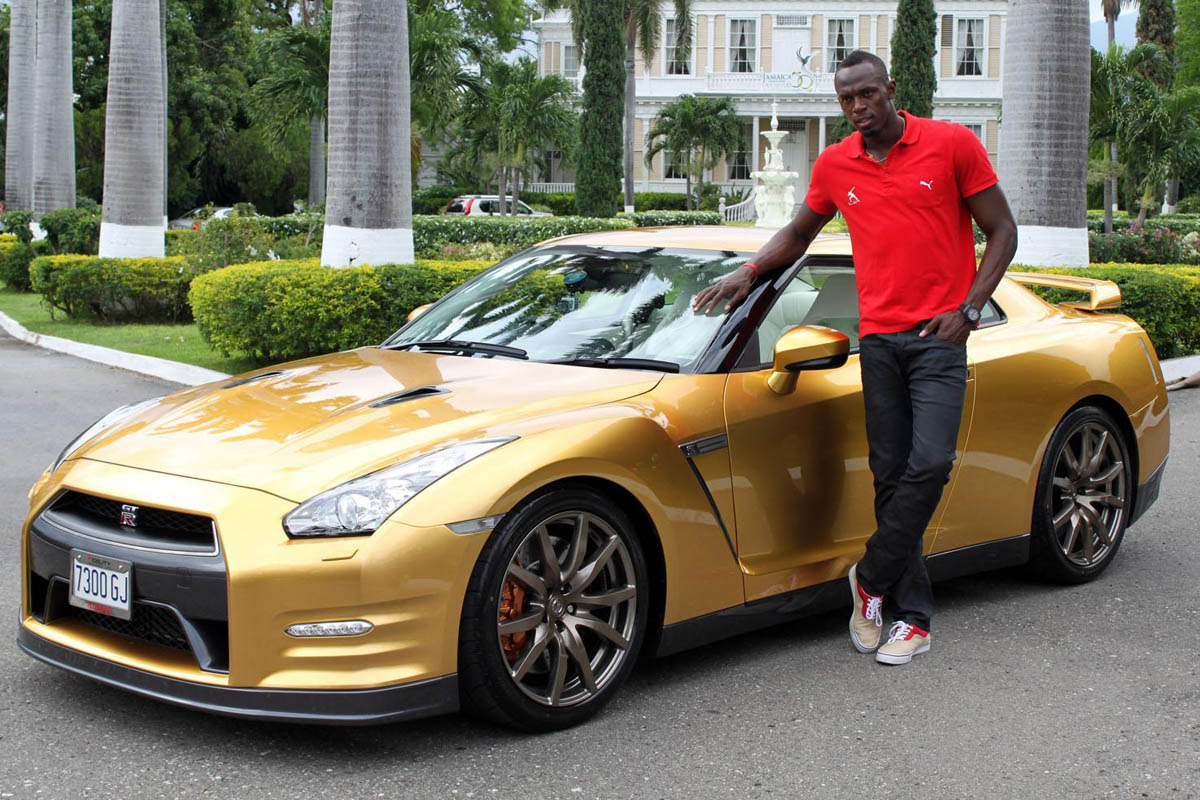 Usain Bolt Gets Nissan Gt-R | Evo
