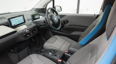 BMW i3 front seats
