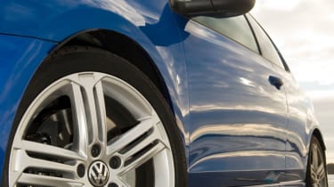 VW Golf R wheel