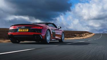 Audi R8 Spyder rear