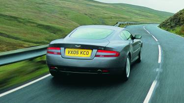 Aston Martin DB9 rear