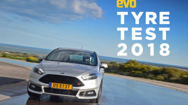 evo 2018 tyre test - front