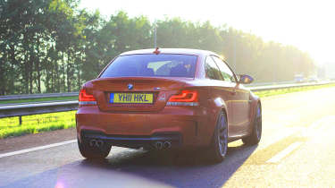 BMW 1-series M Coupe top speed run video