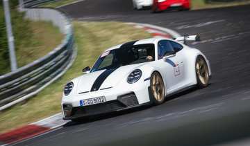 Porsche 911 GT3 Nürburgring driver training