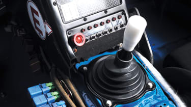 Nissan Skyline GT-R Calsonic gear lever
