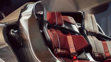 Porsche Mission X reveal interior