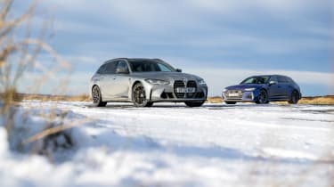 BMW M3 Touring v Audi RS6 – static