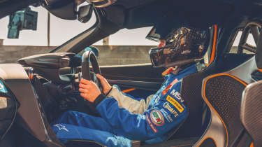 McLaren interior