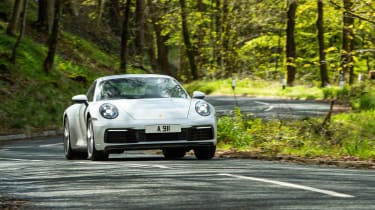 911 Carreras – front action