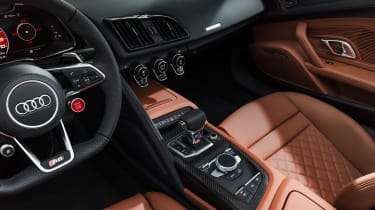 Audi R8 Spyder facelift - console