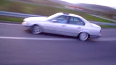 BMW driven by nutter