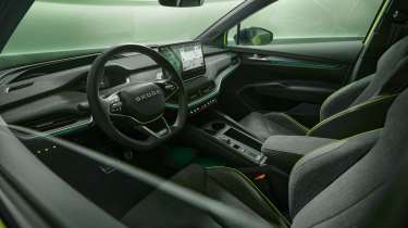 2025 Skoda Enyaq vRS interior