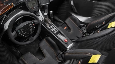 2013 KTM X-Bow GT interior steering wheel front seats switchgear