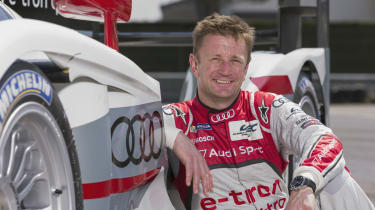 Allan McNish Audi Le Mans 24-hour car