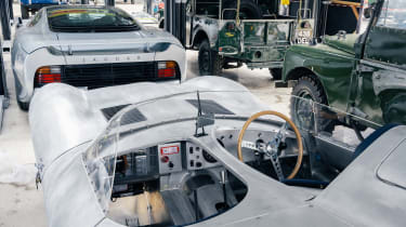 Jaguar Land Rover Classic Workshop - XJ220 rear