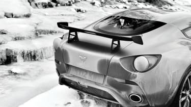 Aston Martin V12 Zagato rear spoiler