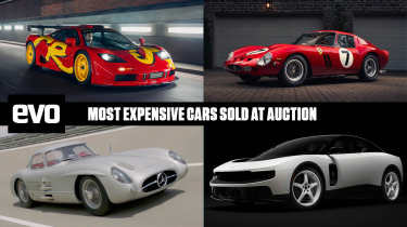 Most expensive cars sold at auction
