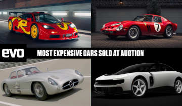 Most expensive cars sold at auction