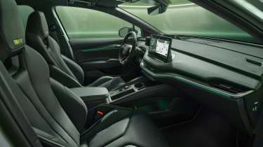 2025 Skoda Enyaq vRS interior