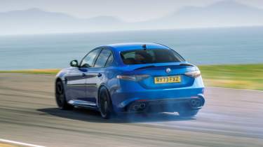 Alfa Romeo Giulia Quadrifoglio – rear