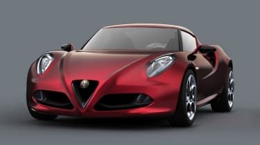New Alfa Romeo 4C Concept live at Geneva