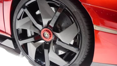 Lamborghini Aventador J carbon wheel