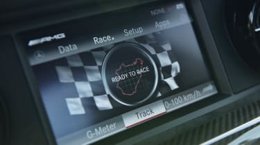 Mercedes SLS AMG Black Series screen
