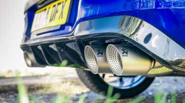 VW Golf R 2025 exhaust