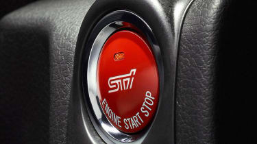 Subaru Impreza STI S206 starter button