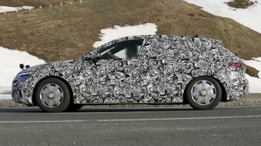 Audi A3 spy 2019 - side