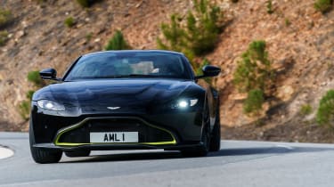 Aston Martin Vantage - black front