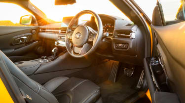 Toyota GR Supra review FF - interior