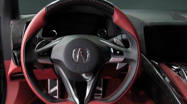 2013 Honda Acura NSX concept steering wheel