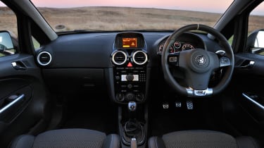 Vauxhall Corsa VXR interior
