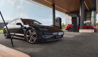 Porsche Taycan charging