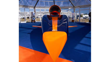 Bloodhound SSC nose on