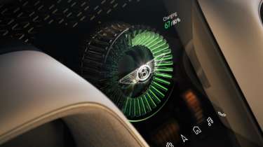 Bentley EXP15 Concept interior details