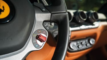 Ferrari F12 Berlinetta manettino switch steering wheel