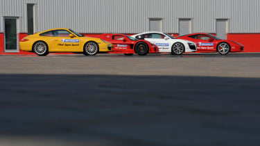 Supercar line-up