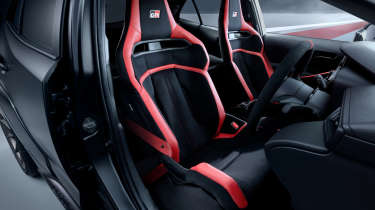 Toyota GRMN Corolla seats