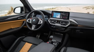 BMW X3M Competition 2022 – interior