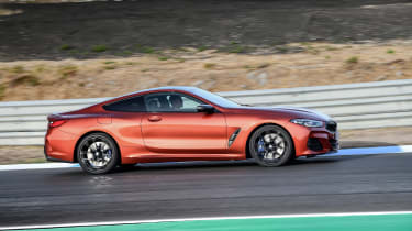BMW M850i coupe review - side