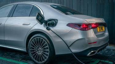 Mercedes E-class charging