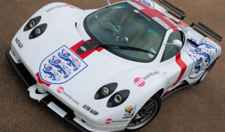 England Pagani Zonda supercar