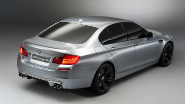 New BMW M5 saloon