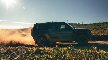 Land Rover Defender OCTA side