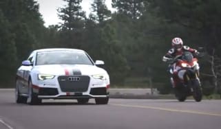 Audi and Ducati Pikes Peak video