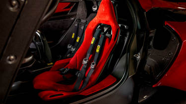Ferrari F80 interior
