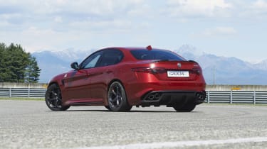 Alfa Romeo Giulia Quadrifoglio - Rear