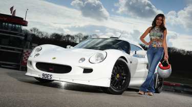 evo me and my car: Sona Lewis and her Exige